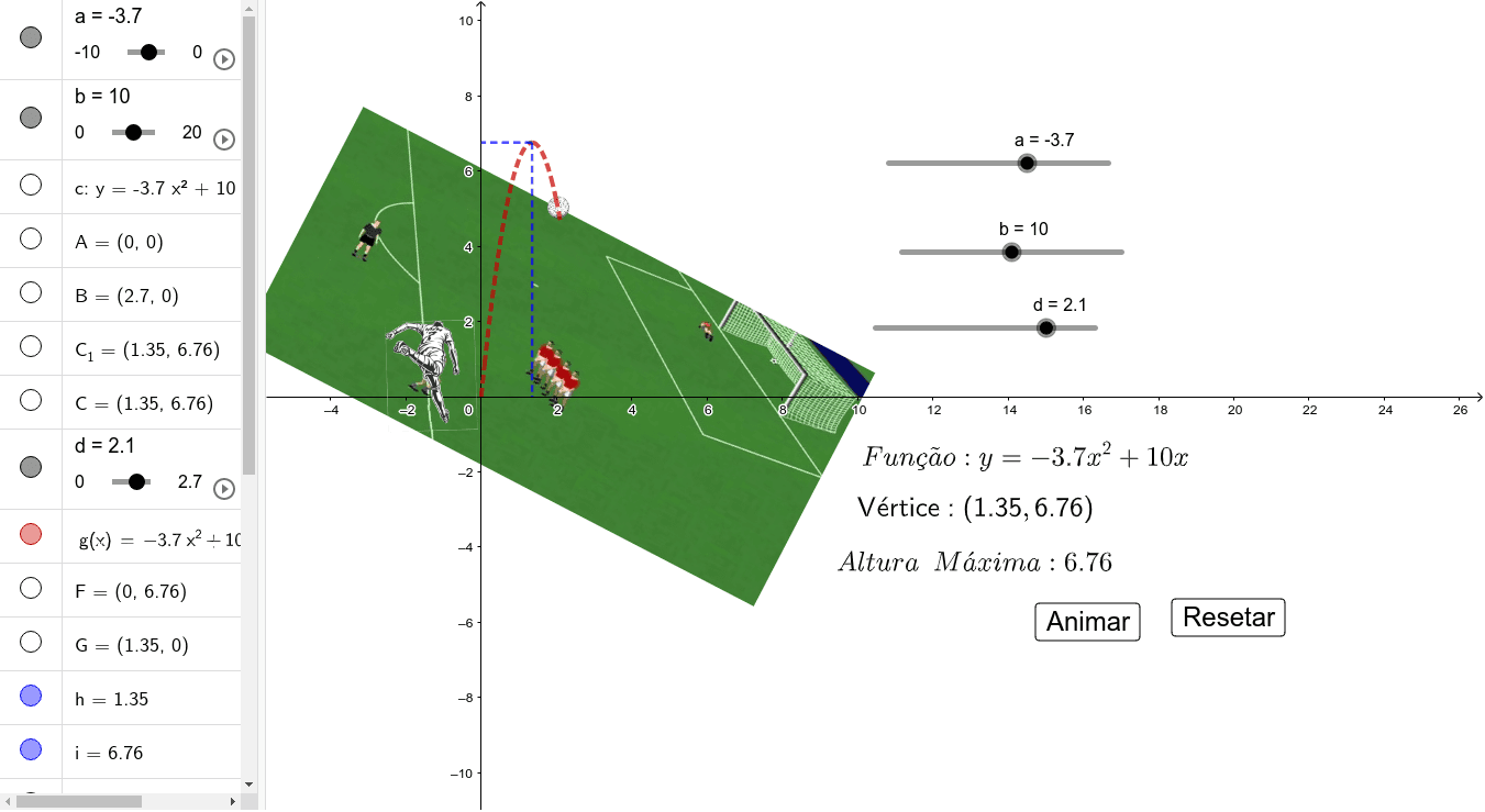 Pesquisa feita pelo termo jogo no site do GeoGebra.