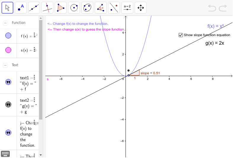 GeoGebra Applet