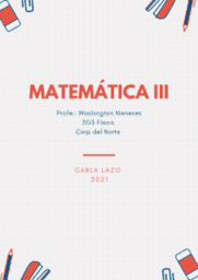 Matemática III